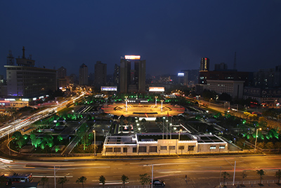 武漢市洪山廣場景觀照明工程